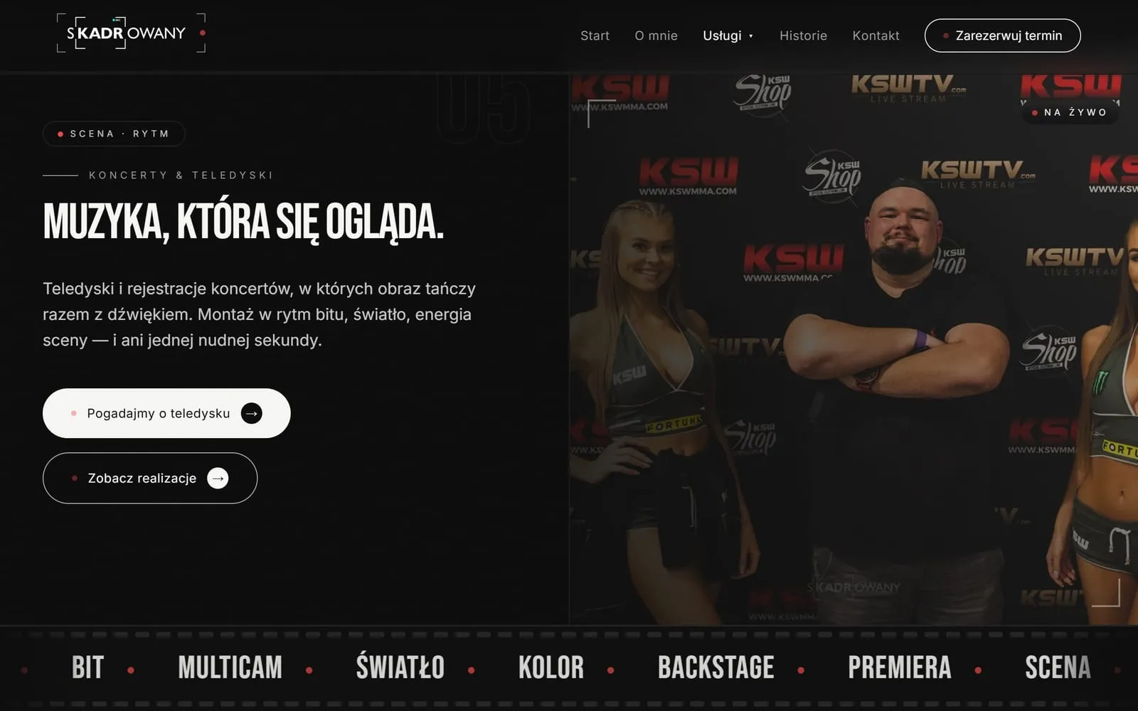 Podstrona usługi: koncerty